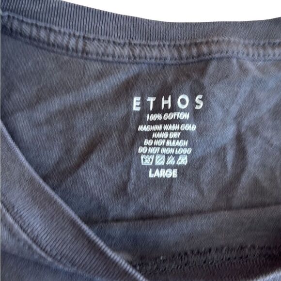 Ethos Encinitas California San Diego Cropped shirt Women’s Gray Large - Picture 6 of 8